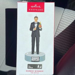 Hallmark Keepsake 2023 Magic ornament Dundie Winner The Office